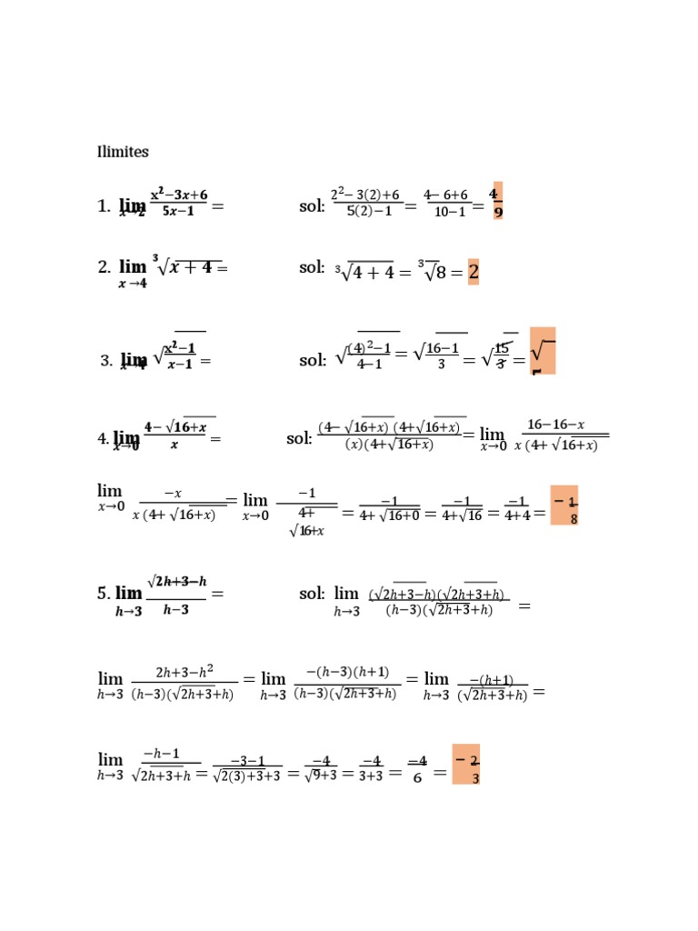 Limites ILRG | PDF
