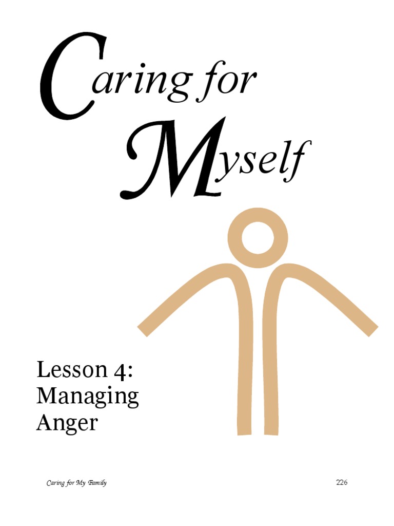 Kelly Anger PDF Care For Myself | PDF | Anger | Domestic Violence