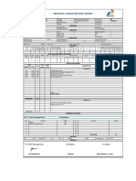 Provision Conductor Daily Report: Filtrate 10 Sec Loss 10 Min