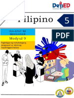 Filipino: Modyul 9