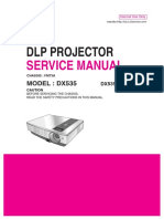 LG Dx325 DLP Projector