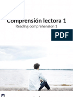 1. Comprensión lectora (level 1)