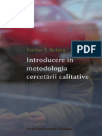 CLUJ Introducere in Metodologia Cercetarii CA