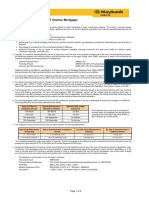 PRODUCT DISCLOSURE SHEET (Islamic Mortgage) : 1. What Is This Product About?