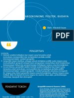 Geoekonomi, Politik Dan Strategis PKL Pmii