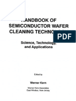 Handbook of Semiconductor Wafer Cleaning Technology