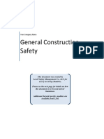 General Construction Safety Policy-bie