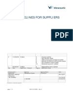 Imds Guidelines For Suppliers: Rev. Date Department / Producer Page(s) Modification Notes