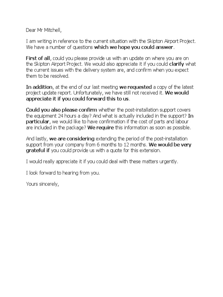 Mail Asking For Document With Polite | PDF | Business