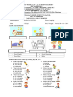 PAS BAHASA INGGRIS Kelas 3 2018