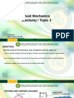 Fluid Mechanics Properties