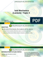 T5 - Fluid Mechanics - CH3