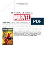 Marvel, Texto Expositivo 9B