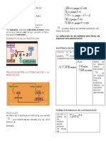 Radicacion de Numeros Reales 9 Grado 2021