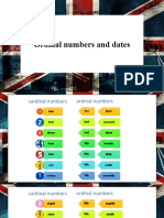 Ordinal Number-Date-Month