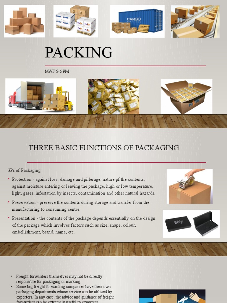 Essential Packaging Guidelines for Export | PDF | Cargo | Pallet