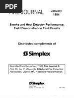 Download Smoke And Heat Detector Performance NFPA Fire Journal Jan 84 by The World Fire Safety Foundation SN51615754 doc pdf