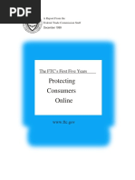 Protecting Consumers Online: The FTC's First Five Years