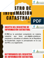 REGISTRO DE INFORMACIÓN CATASTRAL
