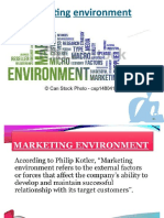 Marketing Environment: Presentation