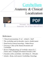 Cerebellum Anatomy & Clinical Localisation - 9-01-14