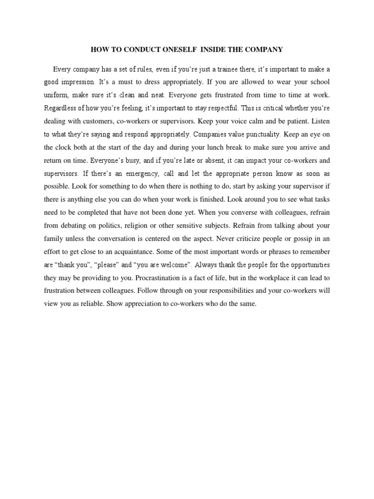 f-essay-on-how-to-conduct-oneself-inside-the-company-pdf