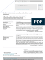 Cambios en La Resonancia Cerebral Asociados Al Síndrome de Fibromialgia