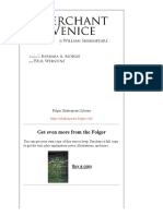 The Merchant of Venice PDF FolgerShakespeare
