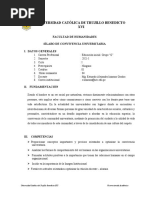 SILABO DE CONVIVENCIA UNIVERSITARIA