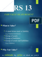 Ifrs 13: Fair Value Measurement