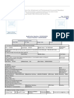 Form 49A Application For Allotment of Permanent Account Number