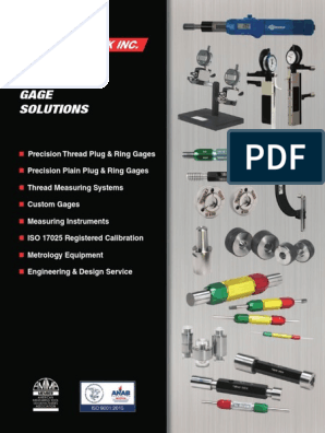 Thread Check Catalog 2021 | PDF | Drill | Screw