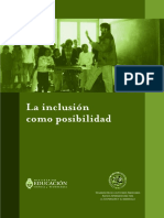 La Inclusión Como Posibilidad