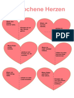 Valentinstag Gebrochene Herzen Aktivitatskarten - 133010
