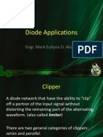 Diode Applications: Engr. Mark Eullysis D. Alzaga