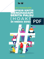 Buku - Berpikir Kritis Menghadapi Berita Palsu (Hoaks) - Fin