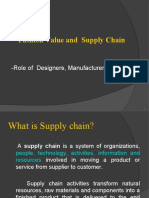 Fashion Value and Supply Chain