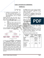 Some Basic Concepts of Chem. (Module) - 1