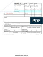 Saudi Aramco Inspection Checklist: Soil Sampling, Testing and Review of Test Reports SAIC-A-1001 24-Mar-16 Civil
