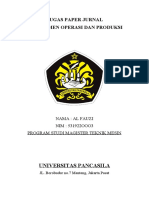 Tugas Paper BEP - ALFAUZI - 5319220003 - MOP