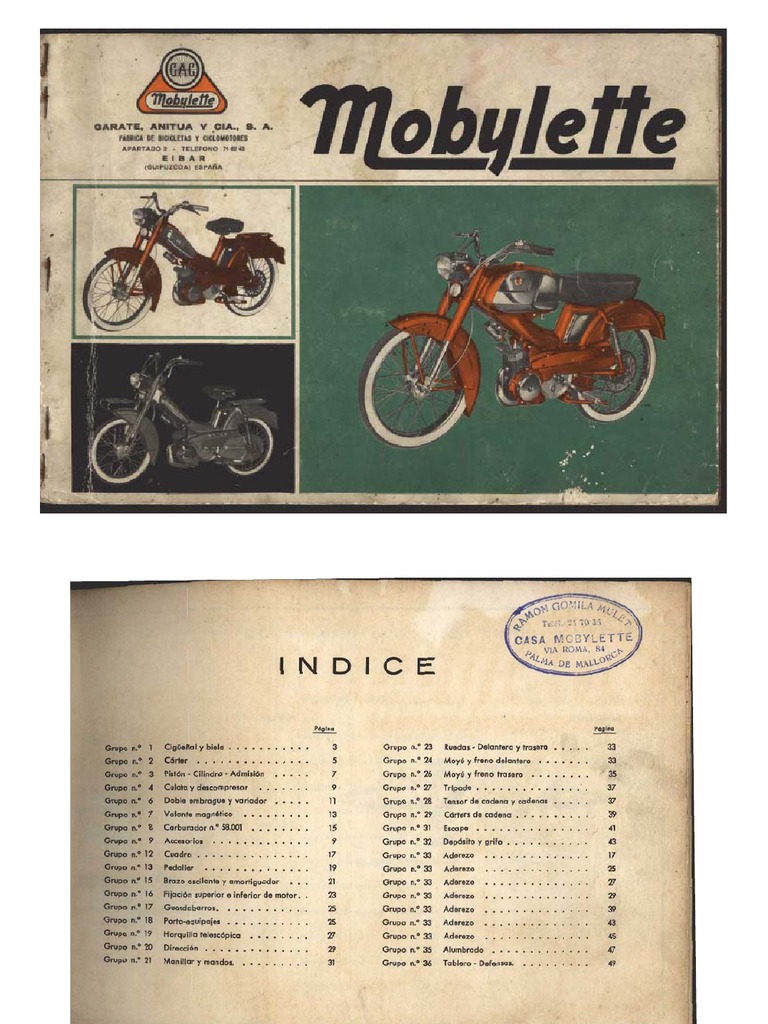 Mobylette 01 WWW | PDF