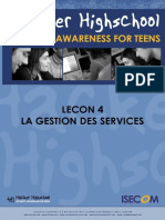 HHSv2 Fr LECON 4 La Gestion Des Services