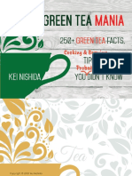 Green Tea Mania Book by Kei Nishida