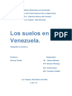 Los Suelos en Venezuela
