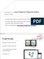 Introduction To Socrative