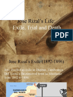 Jose Rizal's Life:: Exile, Trial and Death