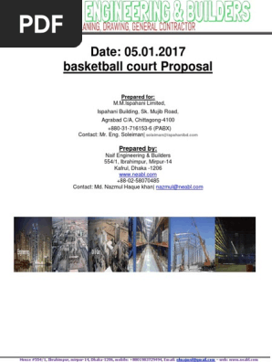 Basketball court proposal 