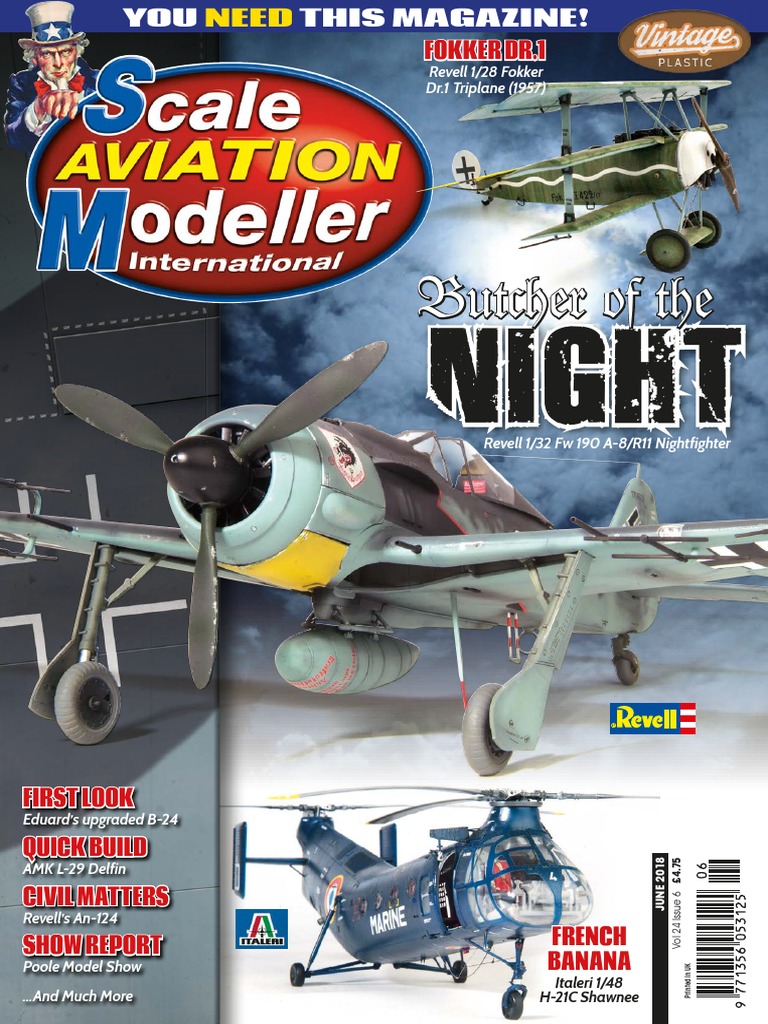 Scale Aviation Modeller International 06/2018 | PDF | Night