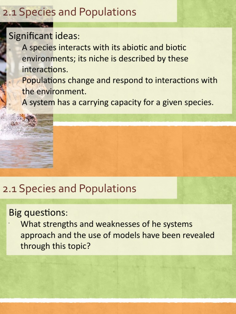 Ecology PPT 1 PDF Ecological Niche Herbivore