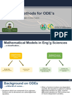 Numerical Methods For ODEs